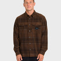 Bad Dog Long Sleeve Corduroy Shirt - Carafe