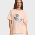 Make A Splash Short Sleeve Cotton Graphic T-Shirt - Cherry Blossom