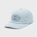 Heritage 5-Panel Strapback Hat - Dusty Blue