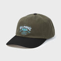 Throwback Snapback Hat - Rifle Green
