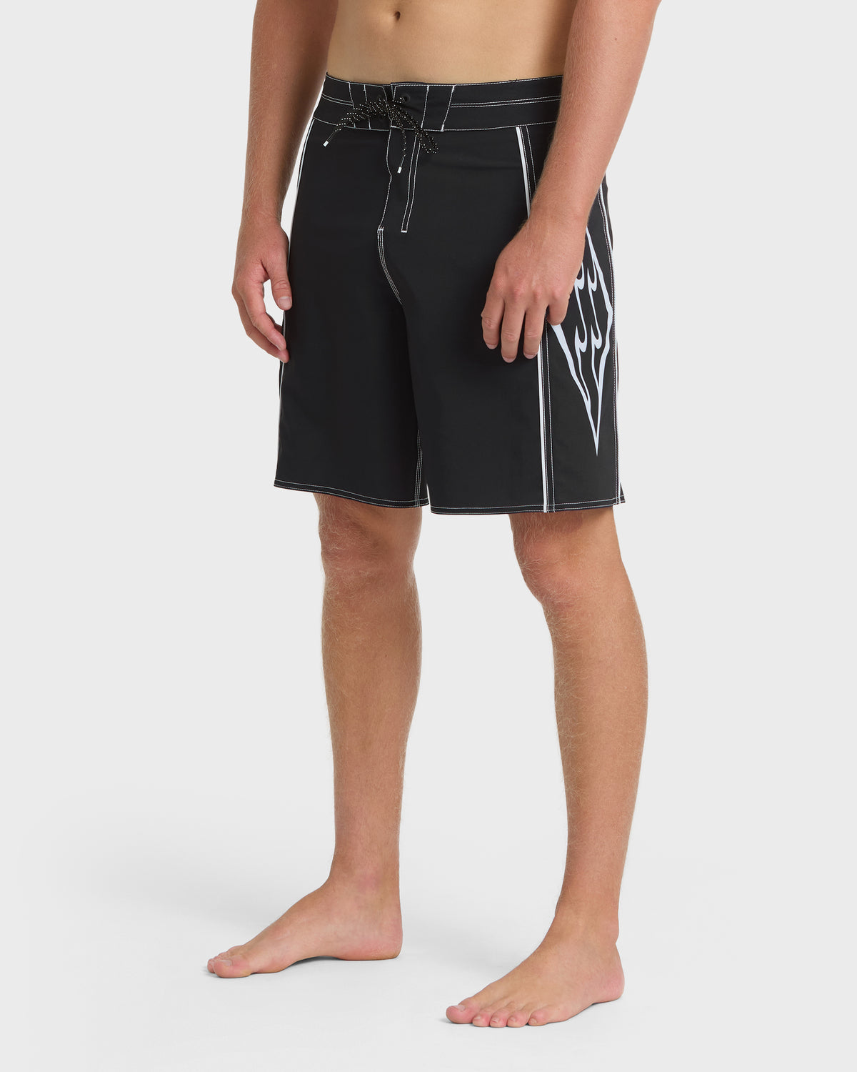 
New Wave Pro 19" Boardshorts - Black Acid