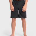 New Wave Pro 19" Boardshorts - Black