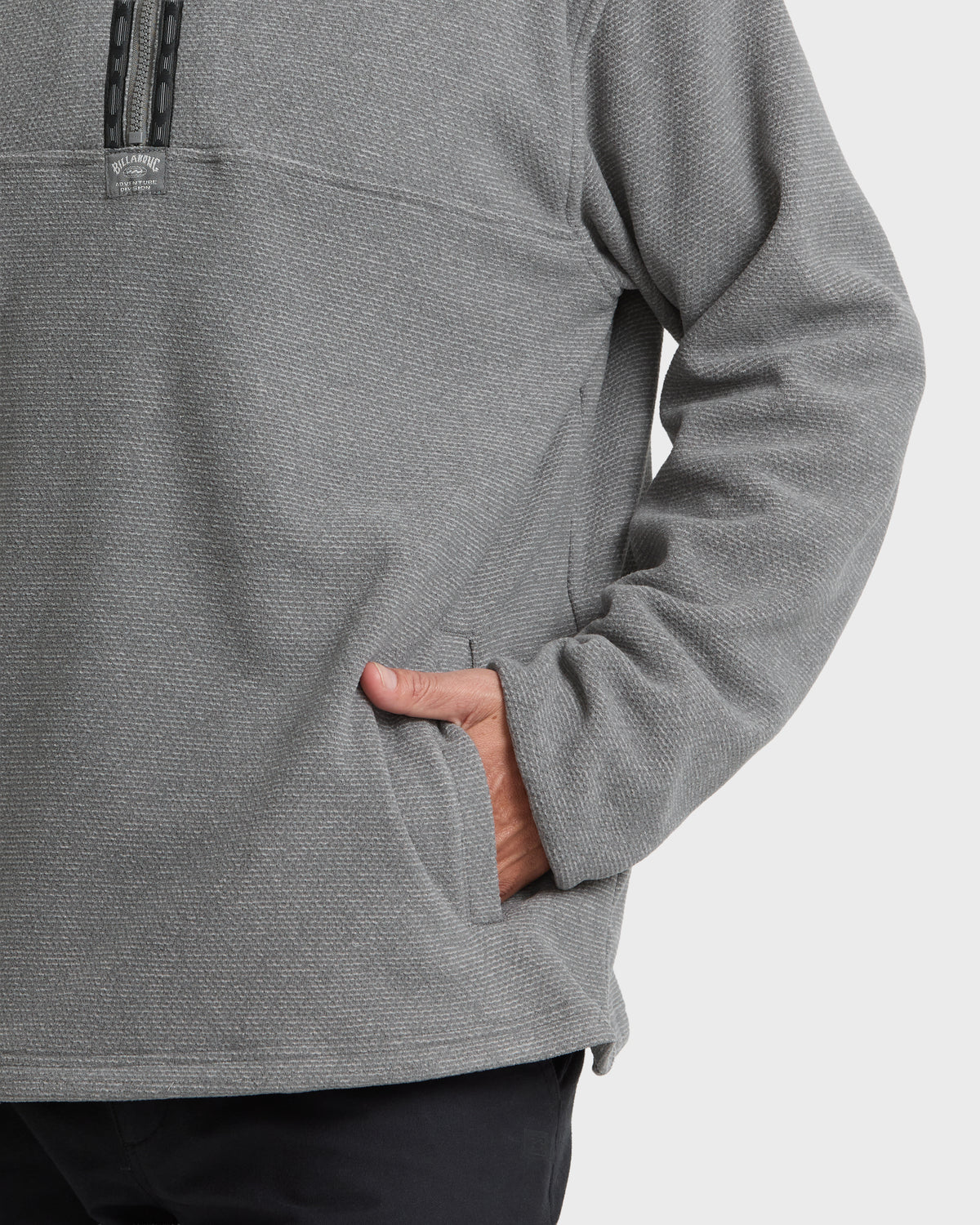 
Frontier Mockneck Quarter-Zip Fleece - Pewter