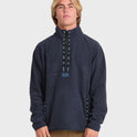 Frontier Mockneck Quarter-Zip Fleece - True Navy
