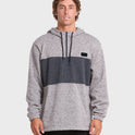 Adventure Division Boundary Pullover Quarter Zip Hoodie - Alloy