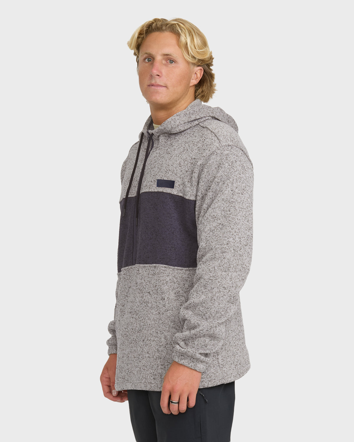 
Adventure Division Boundary Pullover Quarter Zip Hoodie - Alloy