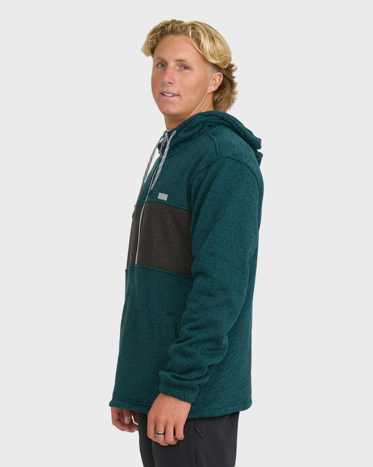 
Adventure Division Boundary Quarter Zip Hoodie - Sea Moss