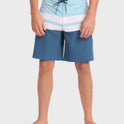 Momentum Lo Tide 18.5" Boardshorts - Blue Fog