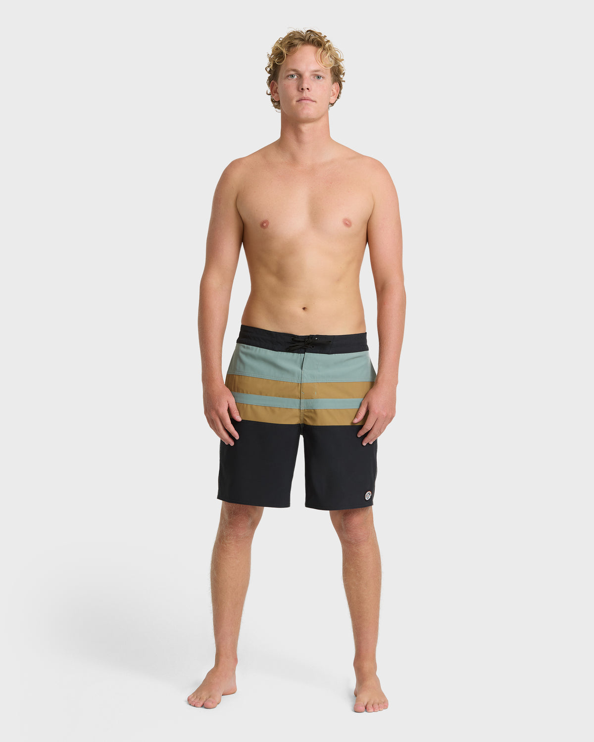 
Momentum Lo Tide 18.5" Boardshorts - Silt Green