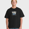 Behind The Lip OG Short Sleeve Cotton T-Shirt - Black