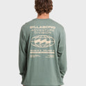 Coordinates Adventure Division Premium Long Sleeve Cotton T-Shirt - Laurel Wreath