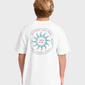 Rotation Premium Short Sleeve Knit Graphic T-Shirt - Off White