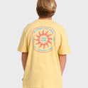 Rotation Premium Short Sleeve Knit Graphic T-Shirt - Raffia