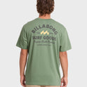 Foundry Premium Short Sleeve Cotton Graphic T-Shirt - Hedge Green