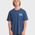 Runner Premium Short Sleeve Cotton T-Shirt - Dark Denim
