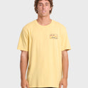Runner Premium Short Sleeve Cotton T-Shirt - Raffia