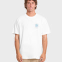 Montage Premium Short Sleeve Cotton T-Shirt - Off White
