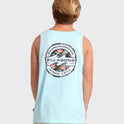 Hollow Premium Tank Top - Coastal Blue