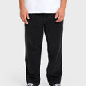Larry Layback Cord Pants - Black