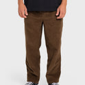 Larry Layback Cord Pants - Carafe