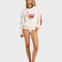 Lottie Hall Crewneck Sweatshirt - Salt Crystal