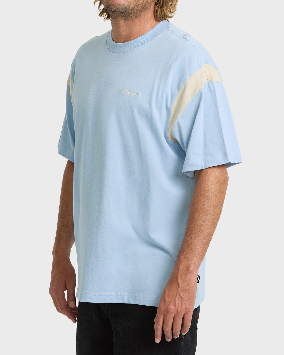 
Highway Garage Short Sleeve Knit T-Shirt - Blue Smoke