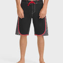73 Long Bong Hawaii Pro 21" Boardshorts - Black