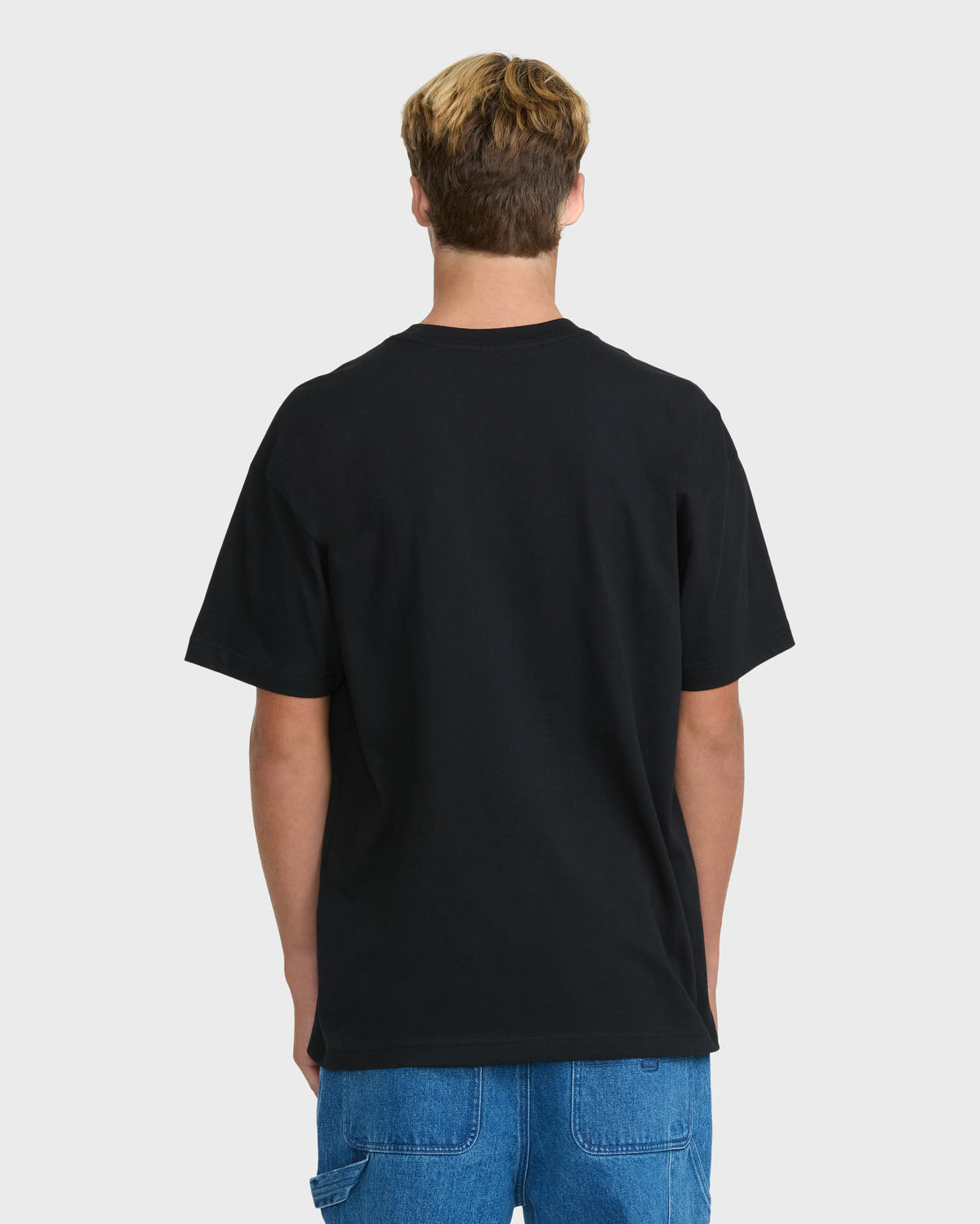 
Spec Metal Short Sleeve Knit T-Shirt - Black
