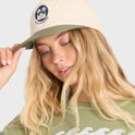 Grandpa 5-Panel Snapback Hat - Army Green