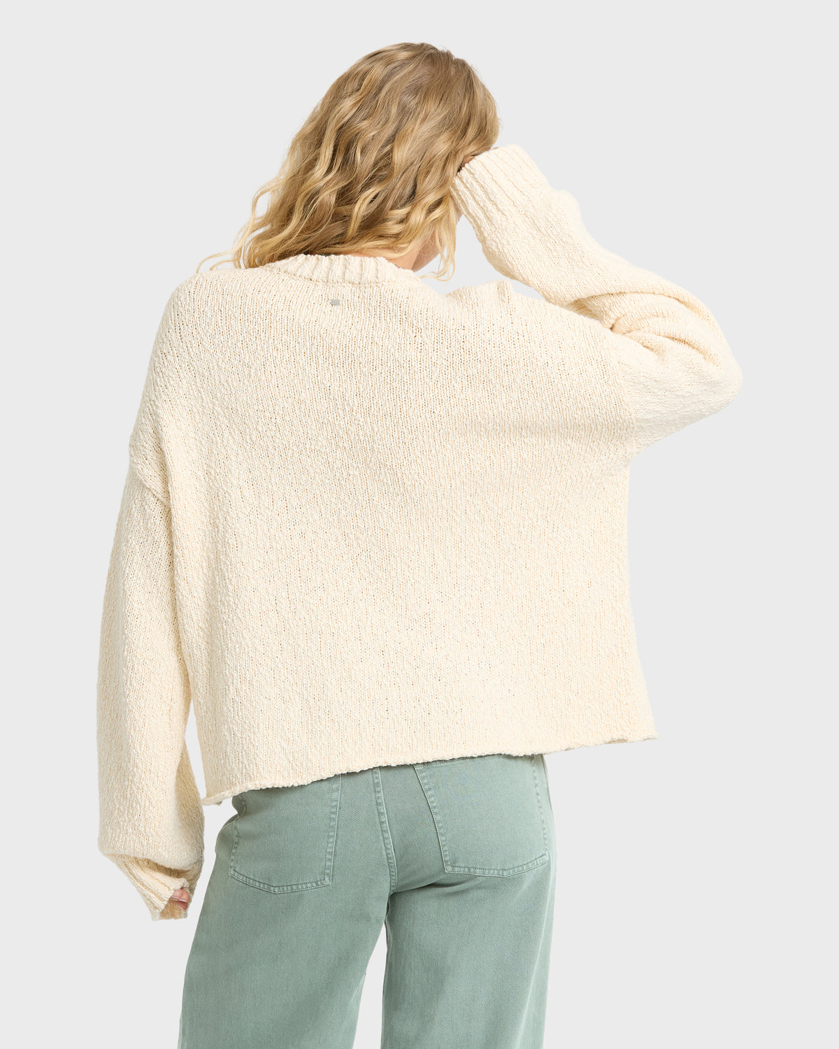 
My Essential Crewneck Sweater - White Cap
