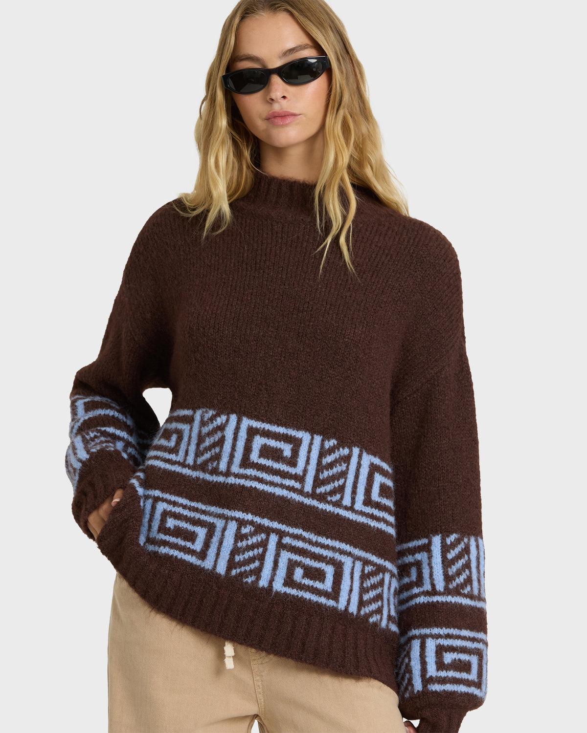 
Mesa Crewneck Sweater - Teak