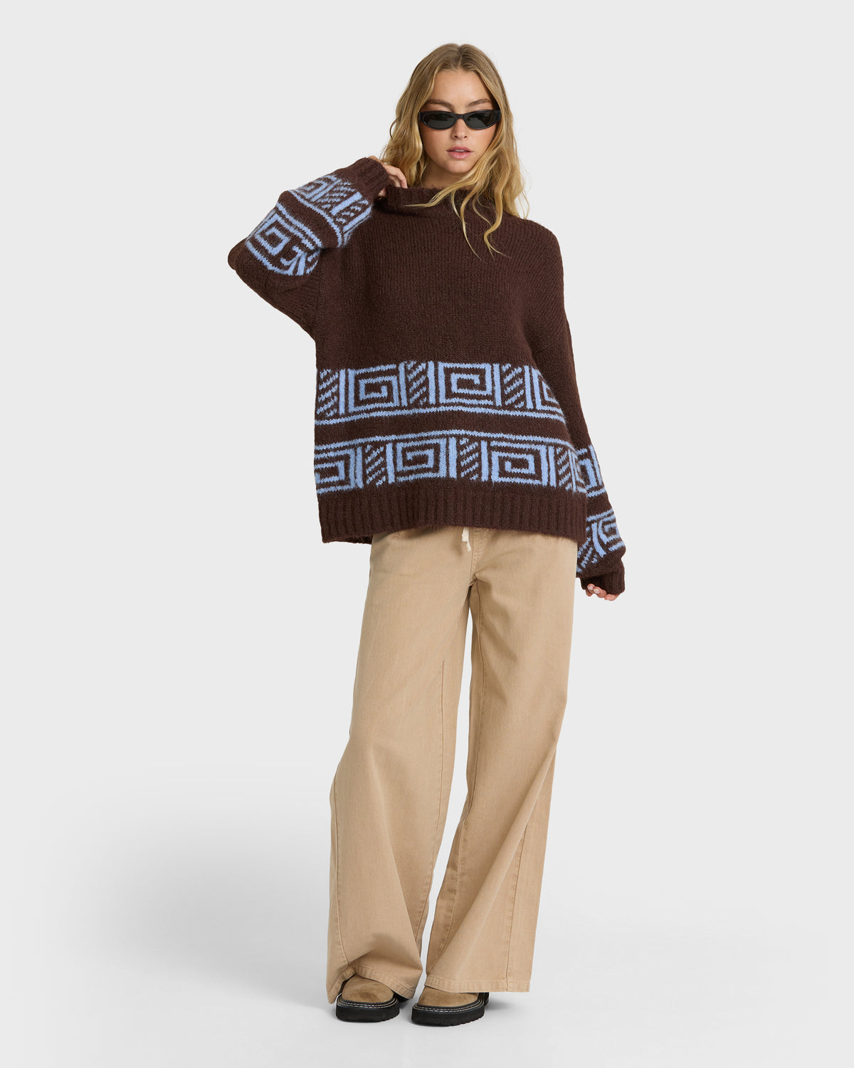 
Mesa Crewneck Sweater - Teak