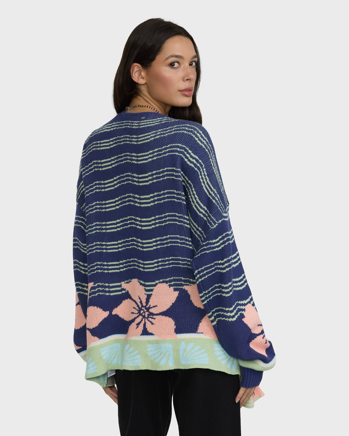 
Opal Open Front Cardigan Sweater - Crystal Green