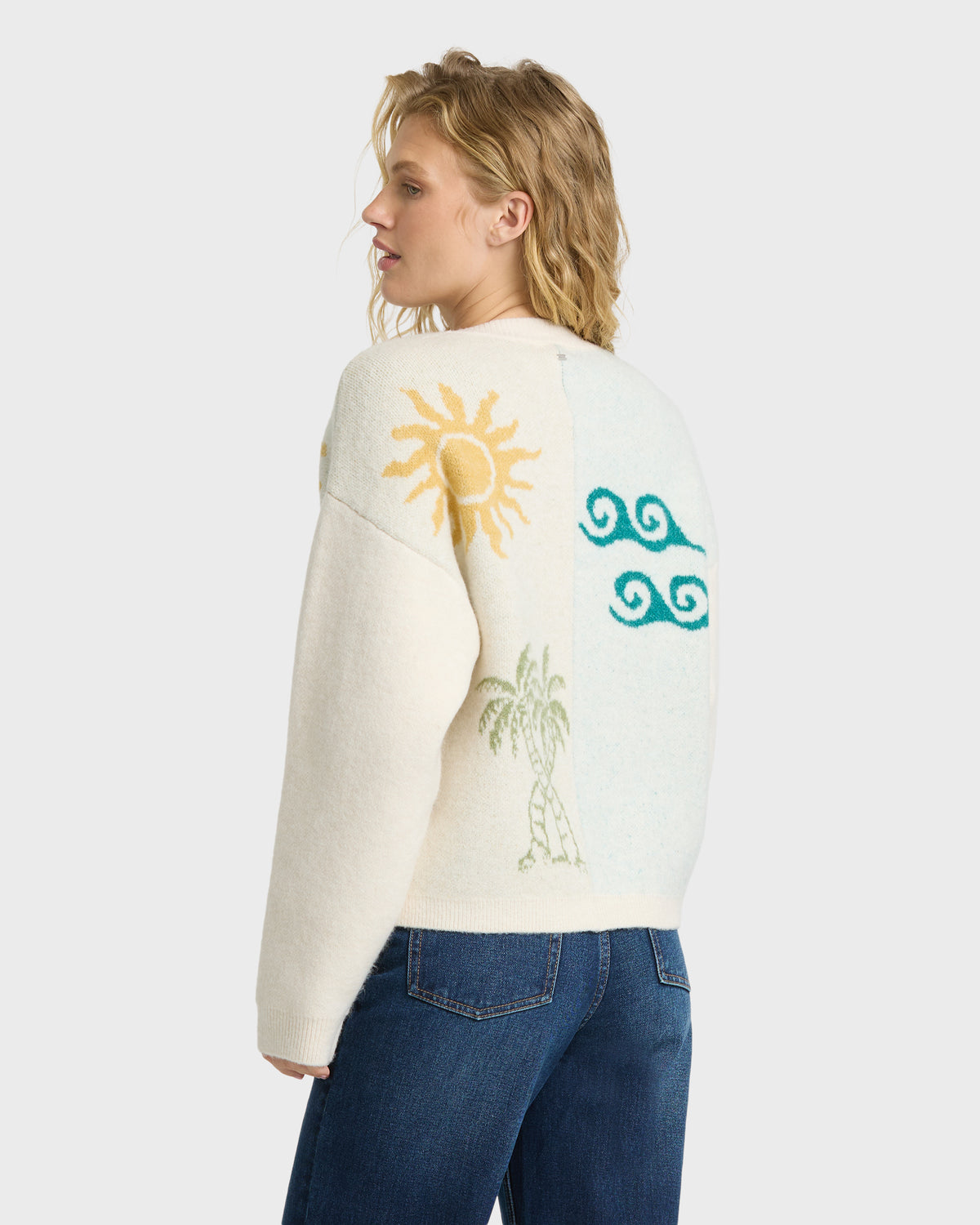 
So Nice Cardigan Sweater - White Cap