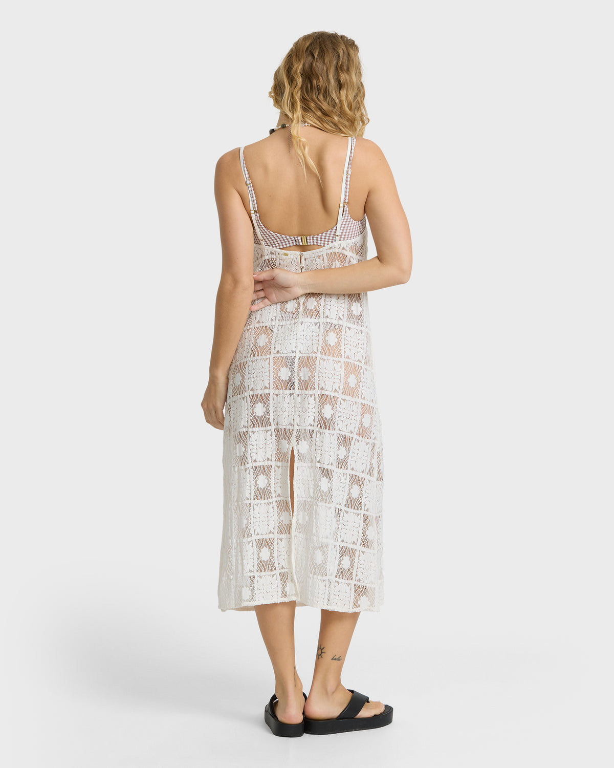 
Holidazed Midi Dress - Salt Crystal