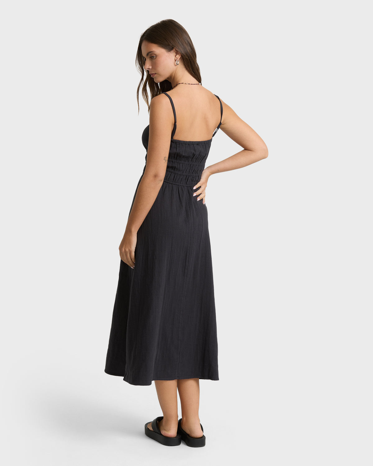 
In The Sky 2 Midi Dress - Black Sands