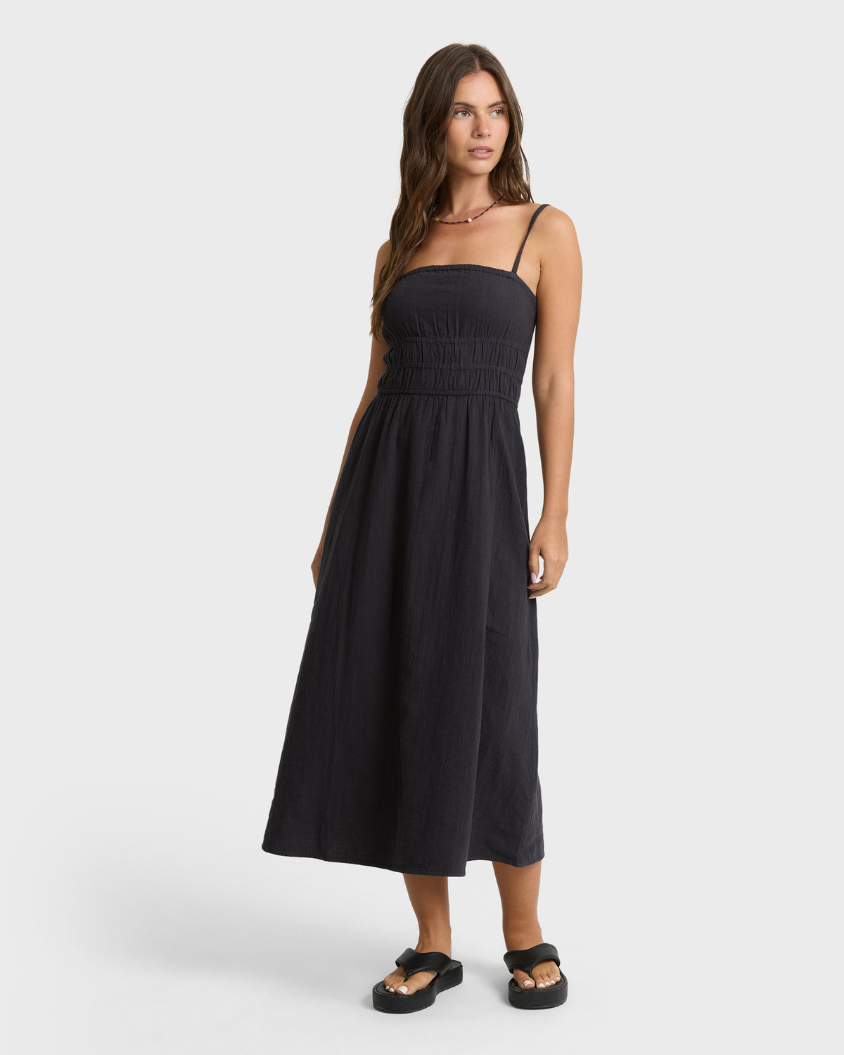 
In The Sky 2 Midi Dress - Black Sands