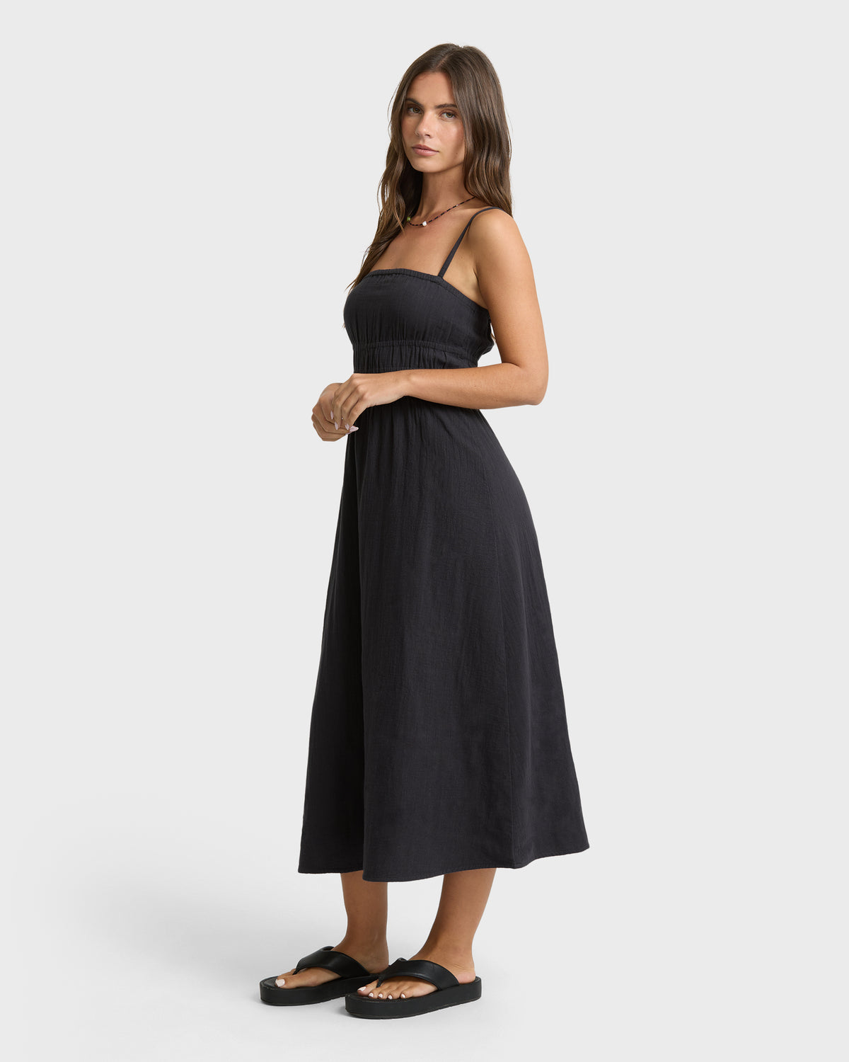 
In The Sky 2 Midi Dress - Black Sands