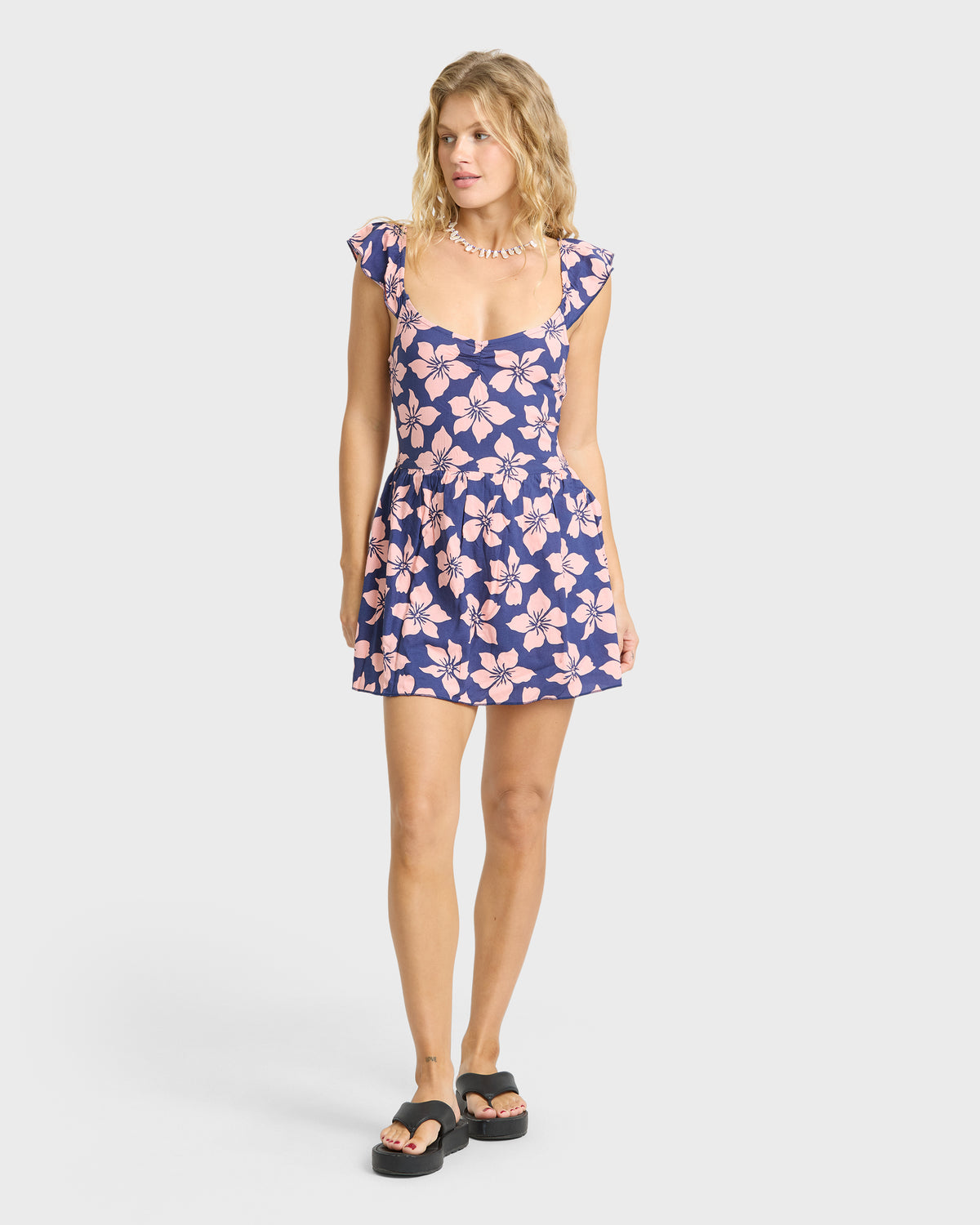 
So Flirty Skort Romper - Classic Navy