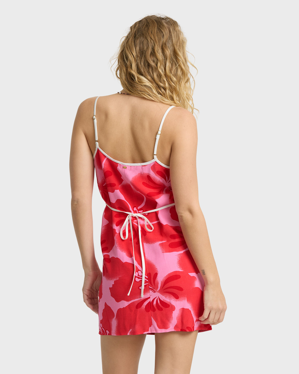 
Tropic Babe Mini Dress - Rouge Red