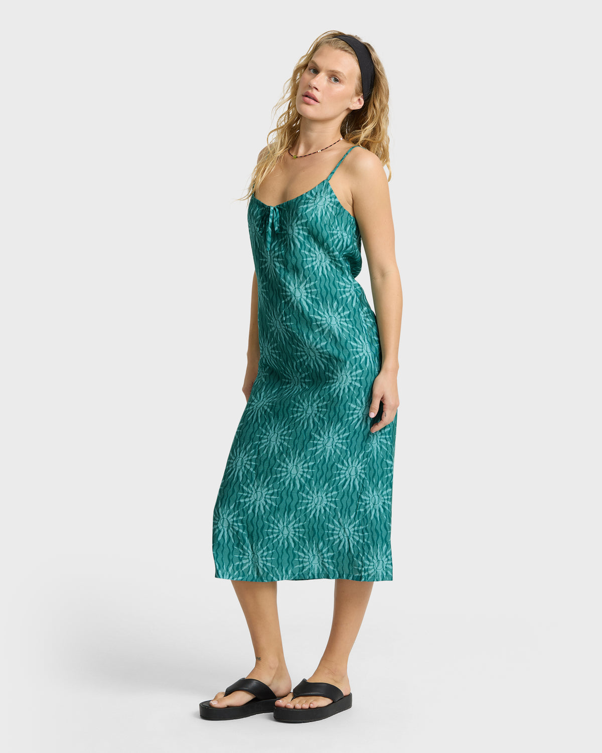 
So Simple Midi Dress - Blue Grass