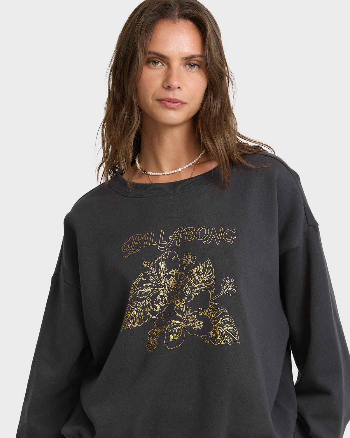 
Holidazed Crewneck Sweatshirt - Black Sands