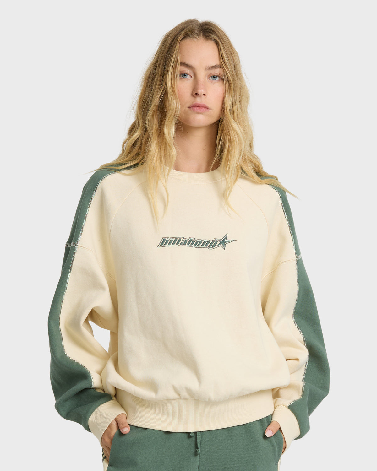 
High Grade Crewneck Sweatshirt - Rain Forest