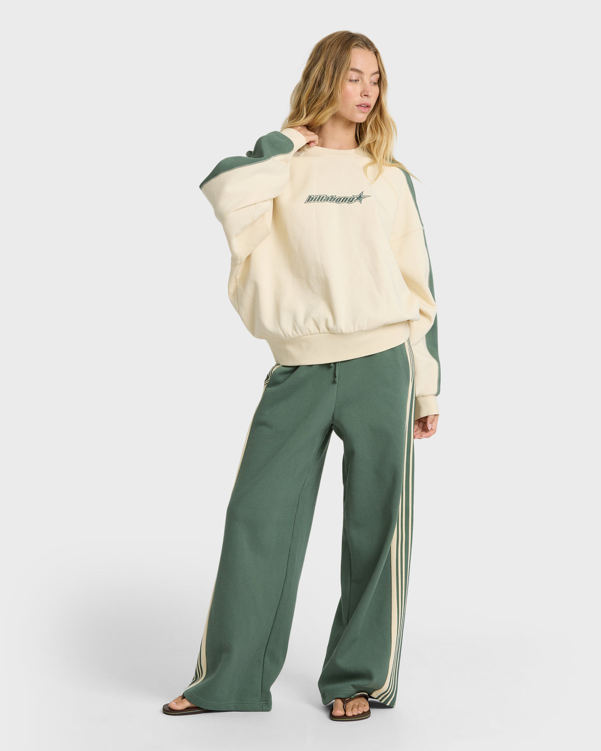 
High Grade Crewneck Sweatshirt - Rain Forest