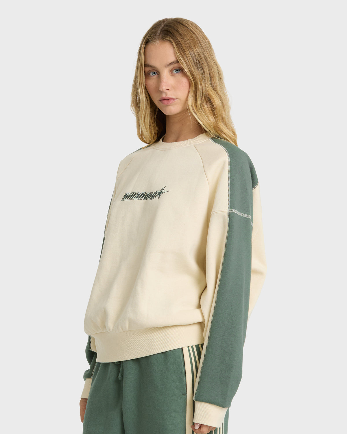 
High Grade Crewneck Sweatshirt - Rain Forest