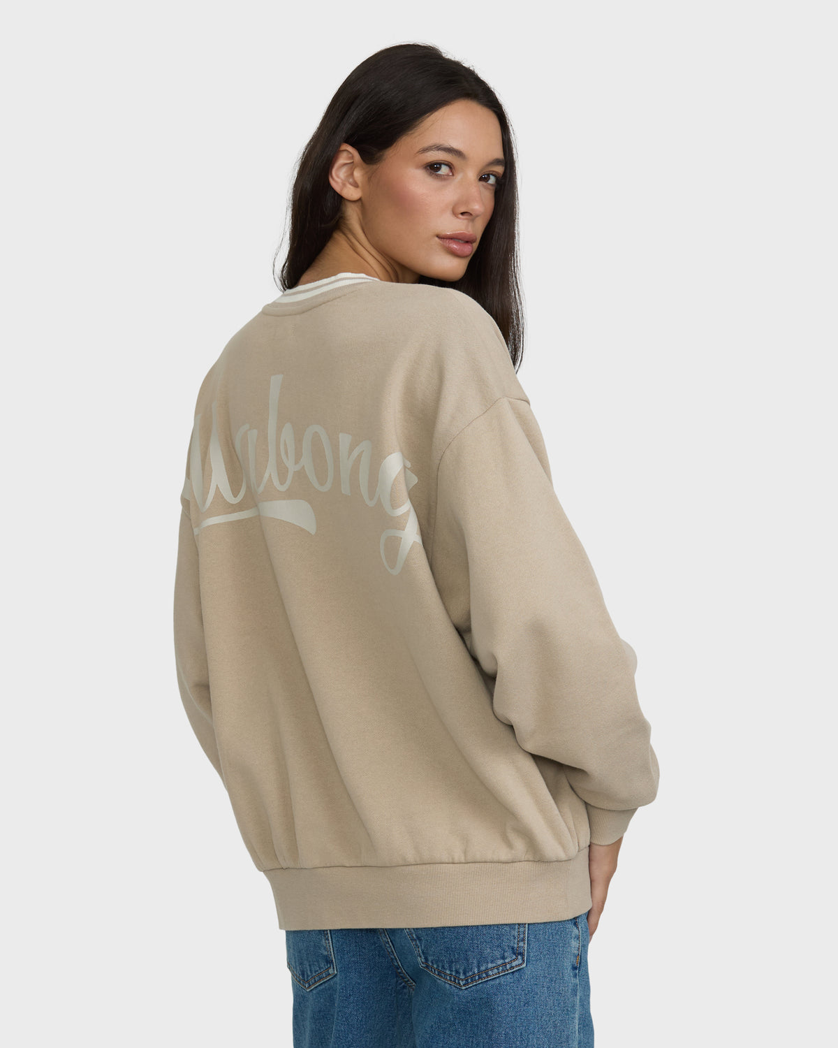 
Sun Ray V-Neck Sweatshirt - Cobblestone