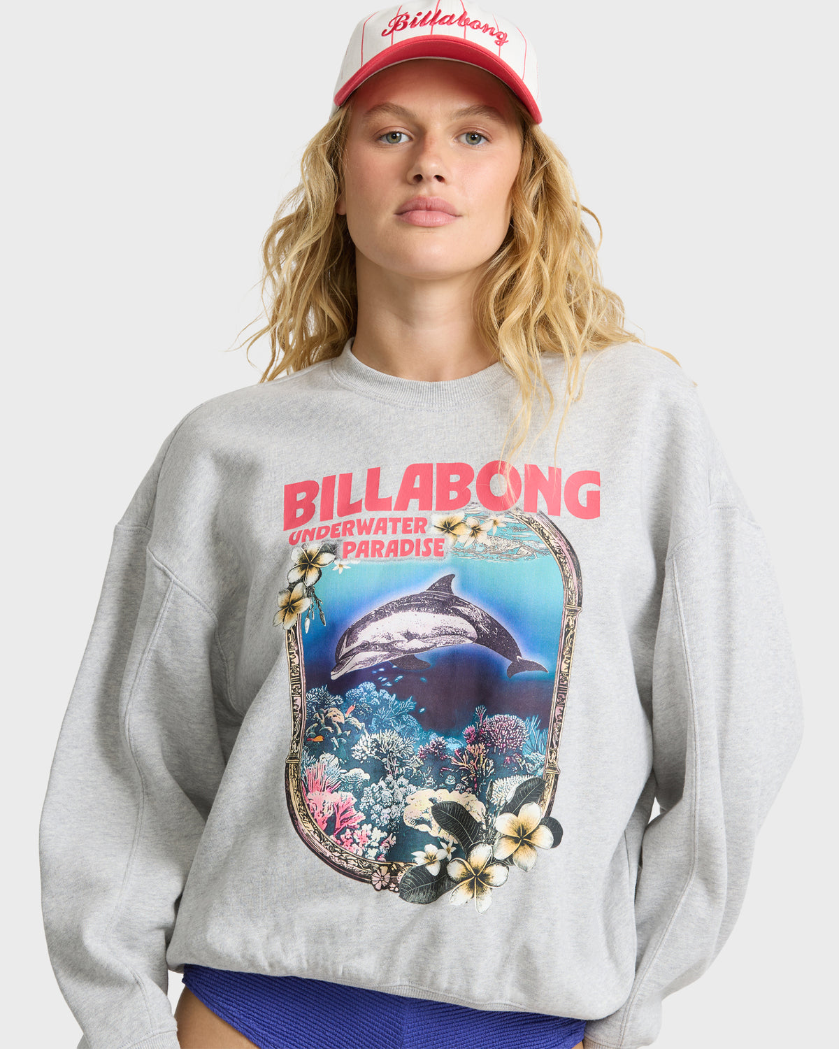
Surf Club Kendal Crewneck Sweatshirt - Heather Gray