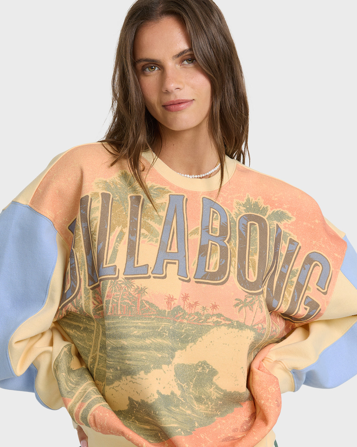 
Surf Club Kendal Crewneck Sweatshirt - Light Yellow