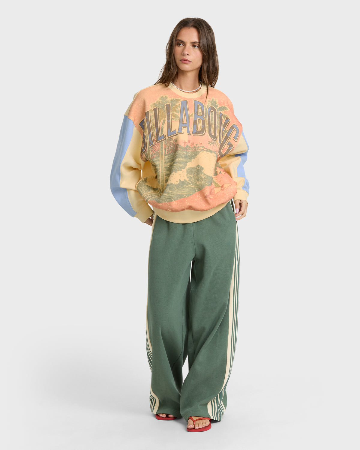 
Surf Club Kendal Crewneck Sweatshirt - Light Yellow