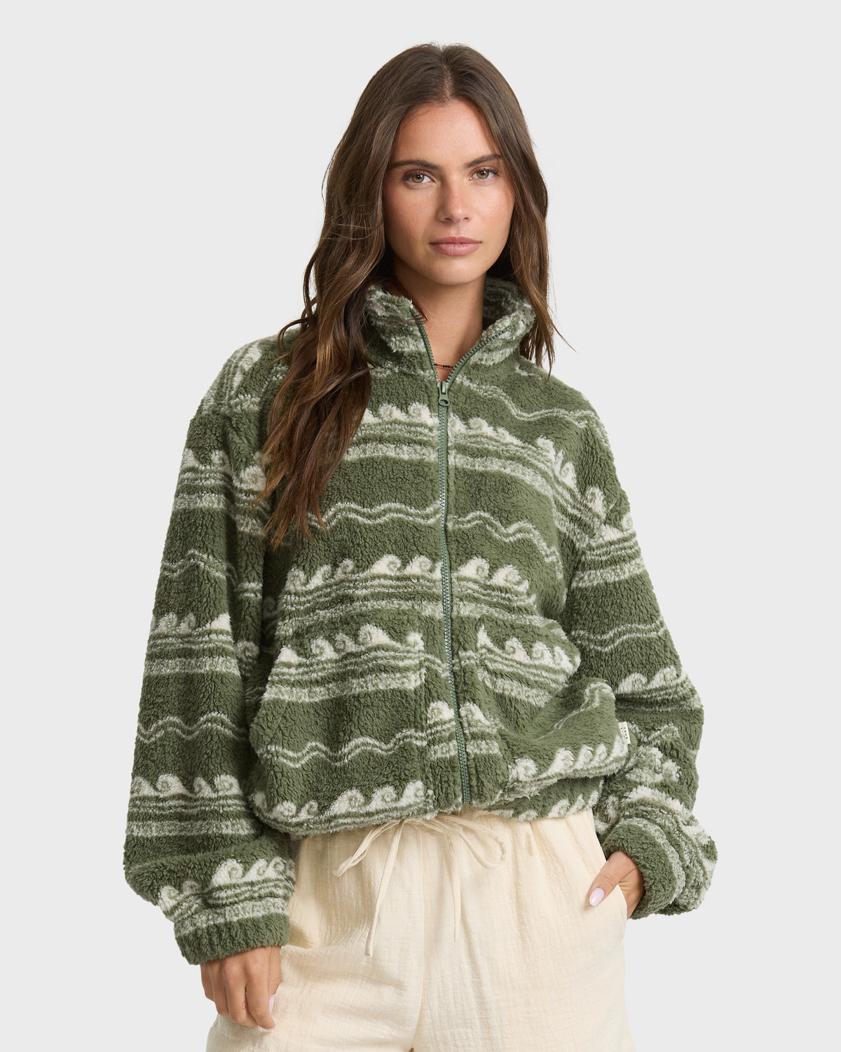 
First Light Full Zip Fleece Jacket - Canteen